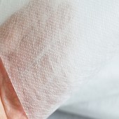 厂家PLA聚乳酸玉米纤维无纺布可生物降解 口罩隐茶杯茶叶咖啡包布