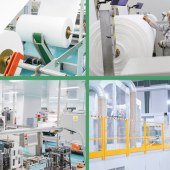 PLA聚乳酸水刺无纺布生物基可降解材料医疗卫生领域应用工厂定制