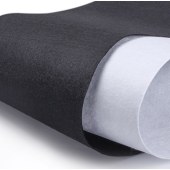 1MM黑色演出服无纺布创意制作毛毡加厚戟绒布 针刺无纺布