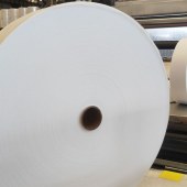 柔软白色PP纺粘无纺布 纸尿裤导流层快速吸水10g