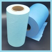 木浆涤纶水刺布电子擦拭除尘纸无尘纸原料工业擦拭纸工业大卷纸