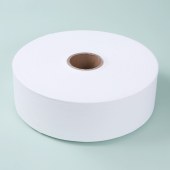 工厂供应热风无纺布卷材哑光压缩es热风棉无纺布过滤棉热轧无纺布