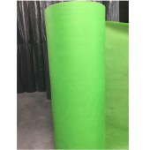 供应绿色丙纶长丝无纺布PP聚丙烯纺粘无纺布服装辅料丙纶不织布