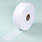 工厂供应热风无纺布卷材哑光压缩es热风棉无纺布过滤棉热轧无纺布